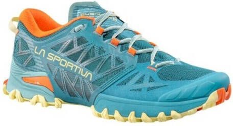 La sportiva Women's Bushido III Trailrunningschoenen turkoois - Foto 3
