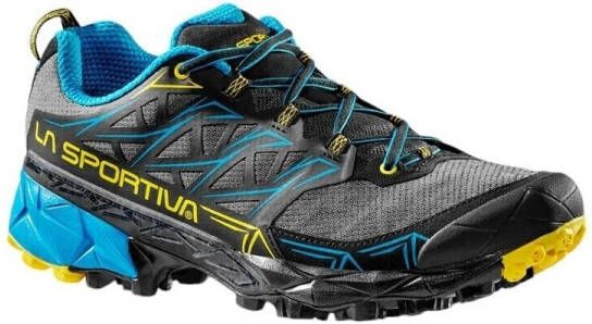 La Sportiva Akyra Trailrunningschoenen Heren Carbon Tropic Blue - Foto 3