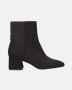 La Strada Enkellaars zwart knitted dames - Thumbnail 2