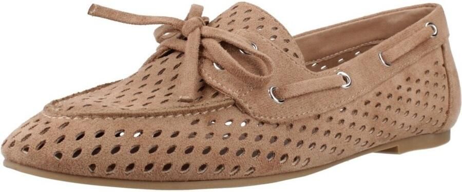 La Strada Loafer Beige Textiel Damesschoenen - Foto 3