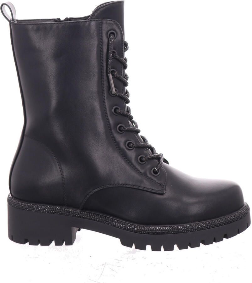 La Strada Bootie Zwart Synthetisch Damesschoenen