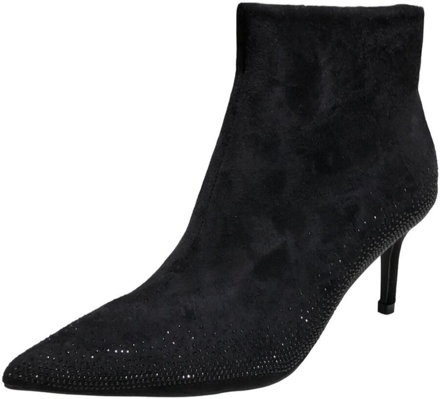 La Strada DAMES ENKELLAARZEN ZWART 4501271 2201 BOOTIE WITH HEEL BLACK MICRO+STONES - Foto 2