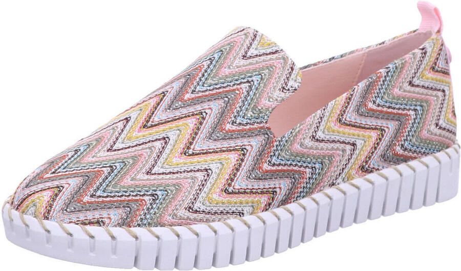LA STRADA Slip-on 'Slipper Damen 1902848 6033 Kunststoff (Synthetik) in rot' gemengde kleuren