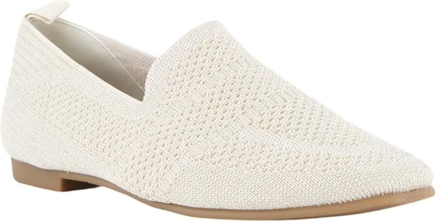 La Strada Loafer Beige Knitted Damesschoenen - Foto 3