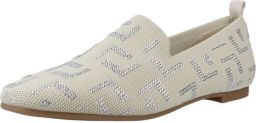 La Strada Loafer Beige Knitted Damesschoenen