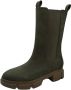 La Strada Lastrada hoge chelseaboots nubuck-groen - Thumbnail 2
