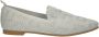 La Strada knitted loafers met glitters zilver - Thumbnail 3