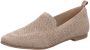 La Strada knitted loafers goud zilver - Thumbnail 3