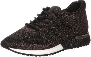 La Strada Knitted Bronze sneakers zwart brons