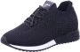 La Strada Instapsneaker zwart met steentjes dames - Thumbnail 3