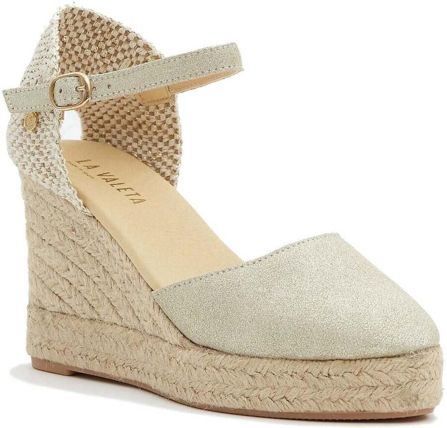 La Valeta Espadrilles Dora Gold