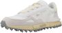 Lacoste dames sneaker Elite D suède en nylon off white - Thumbnail 2