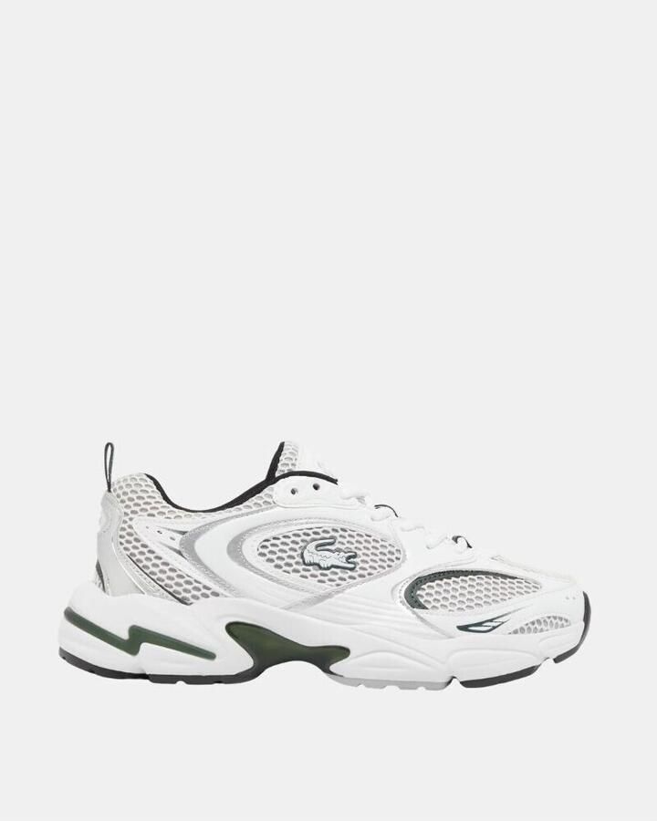 Lacoste Witte Textiel Sports Sneakers Vrouwen - Foto 3