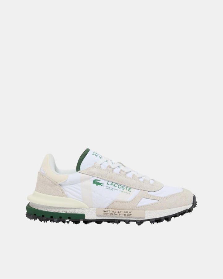 Lacoste Sneakers van mix van leer en textiel model 'Elite Active' - Foto 6