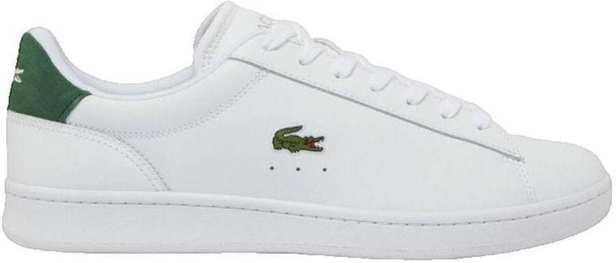 Lacoste Lace-Up Rubber Sole Polyester Sneakers Green - Foto 6
