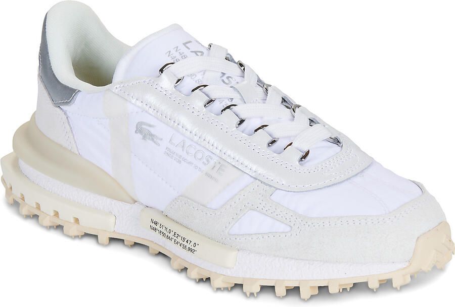 Lacoste Lage Sneakers ELITE ACTIVE SILVER CREAM