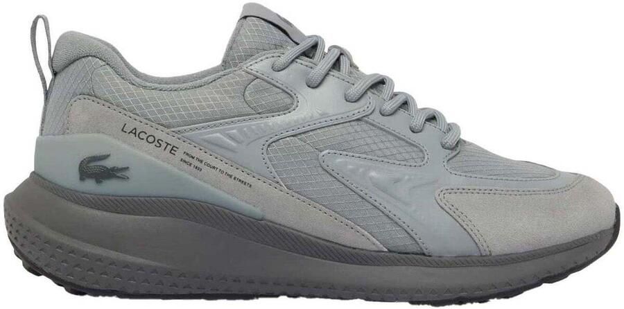Lacoste L003 Evo Lifestyle in grijs formaten: 44.5 - Foto 4