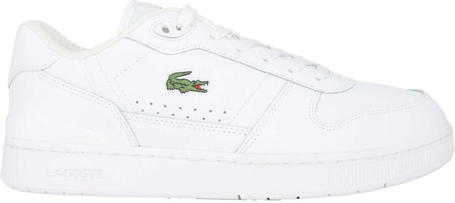Lacoste 'T-clip' herensneaker wit