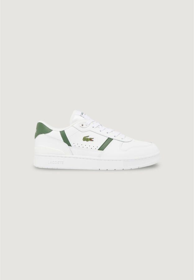 Lacoste T-CLIP SET 224 2 SMA WHT DK GRN Heren Sneakers wit-donkergroen - Foto 18