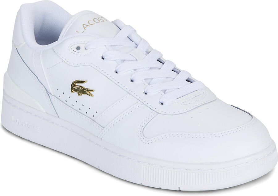 Lacoste 48SFA0038 T-Clip Set 224 2 SFA Damestrainers 216-Wht-Gld - Foto 5