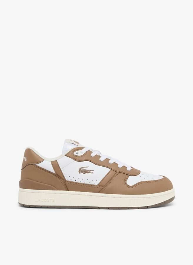 Lacoste T-CLIP SET 226 2 SMA WHT BRW Heren Sneakers wit bruin - Foto 4