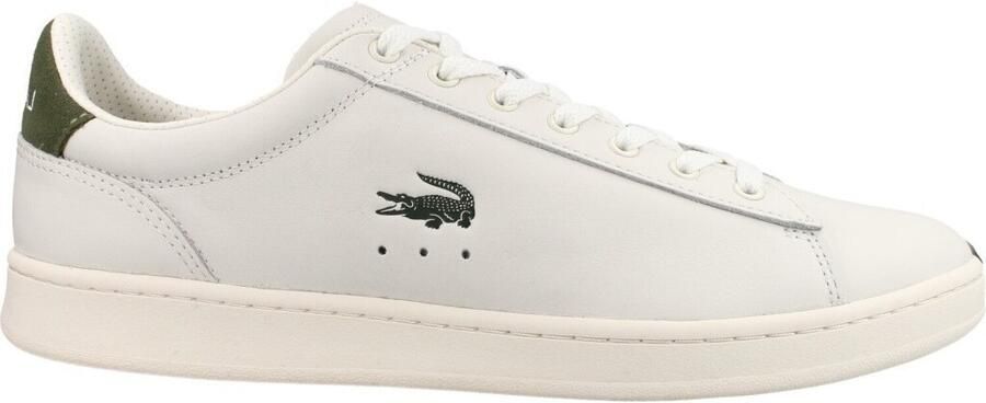 Lacoste Lage Sneakers Carnaby Off White Khaki