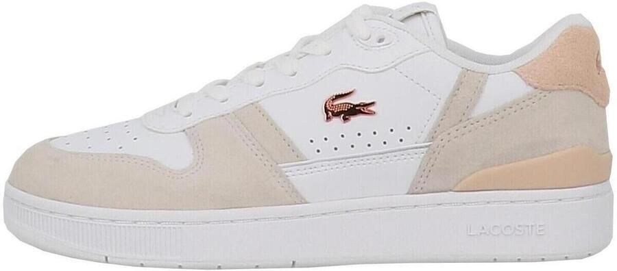 Lacoste T Clip SET Dames Sneakers Wit Roze - Foto 7