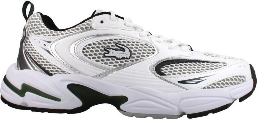 Lacoste Witte Textiel Sports Sneakers Vrouwen - Foto 3