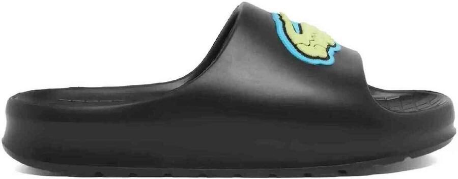 Lacoste Teenslippers Serve Slides 2.0 "BLK BLU"