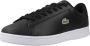Lacoste CARNABY SET 224 1 SMA Heren Sneakers Zwart Wit - Thumbnail 3
