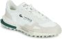 Lacoste Lage Sneakers Elite Active 223 1 SMA White Dark Green - Thumbnail 3