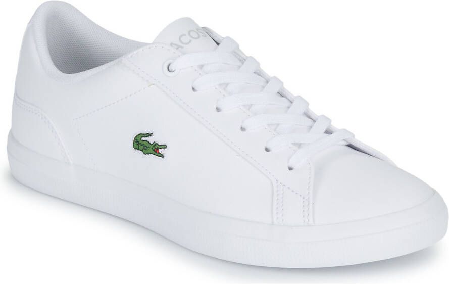 Lacoste Lerond Bl 21 1 Cuj (gs) Basketball Schoenen white white maat: 39 beschikbare maaten:35 36 37 38 39