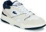 Lacoste Carnaby Pro leren sneakers wit donkerblauw - Thumbnail 4