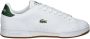 Lacoste Carnaby Heren Schoenen Wit Maat: 40.5 Leer Foot Locker - Thumbnail 4