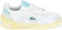 Lacoste Lt Court 125 123 1 Sfa Fashion sneakers Schoenen white light yellow maat: 38 beschikbare maaten:36 37.5 38 39.5 - Thumbnail 1