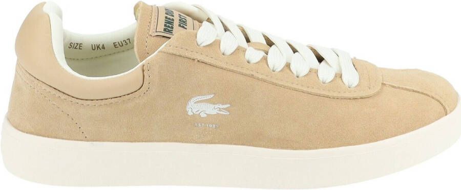 Lacoste 47SFA0096 Baseshot 124 2 SFA Damesschoenen Sneaker BW7-Lt.Brw-O.Wht - Foto 3