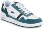 Lacoste T-Clip Heren Sneakers Wit Groen - Thumbnail 3