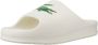 Lacoste Heren Serve Slide 2.0 Sandalen White Heren - Thumbnail 3
