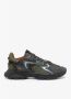 Lacoste L003 NEO 224 1 SMA Heren Sneakers Donkergroen Zwart - Thumbnail 3