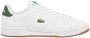 Lacoste Carnaby Heren Schoenen Wit Maat: 40.5 Leer Foot Locker - Thumbnail 1