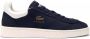 LACOSTE Lage Sneakers Heren Baseshot Premium Maat: 45 Materiaal: Nubuck Kleur: Blauw - Thumbnail 4