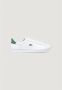 Lacoste Witte sportieve leren sneakers White Heren - Thumbnail 4