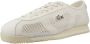 Lacoste Sneakers Club Low 125 4 SFA Off White Light Yellow - Thumbnail 10