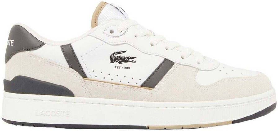 Lacoste T-CLIP SET 224 4 SMA Heren Sneakers Wit Donkergroen - Foto 2