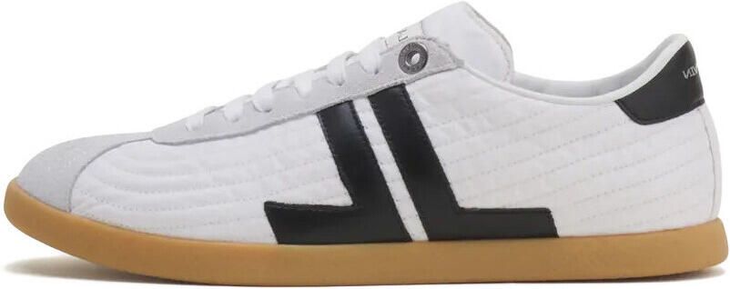 Lanvin Lage Sneakers Glen 2.0 Nylon Sneakers White Black