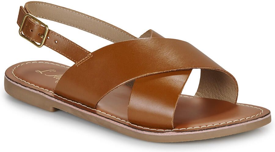 L'Atelier Tropézien Platte sandalen FANNY