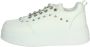 Laura Biagiotti Witte Polyester Sneaker White Dames - Thumbnail 2