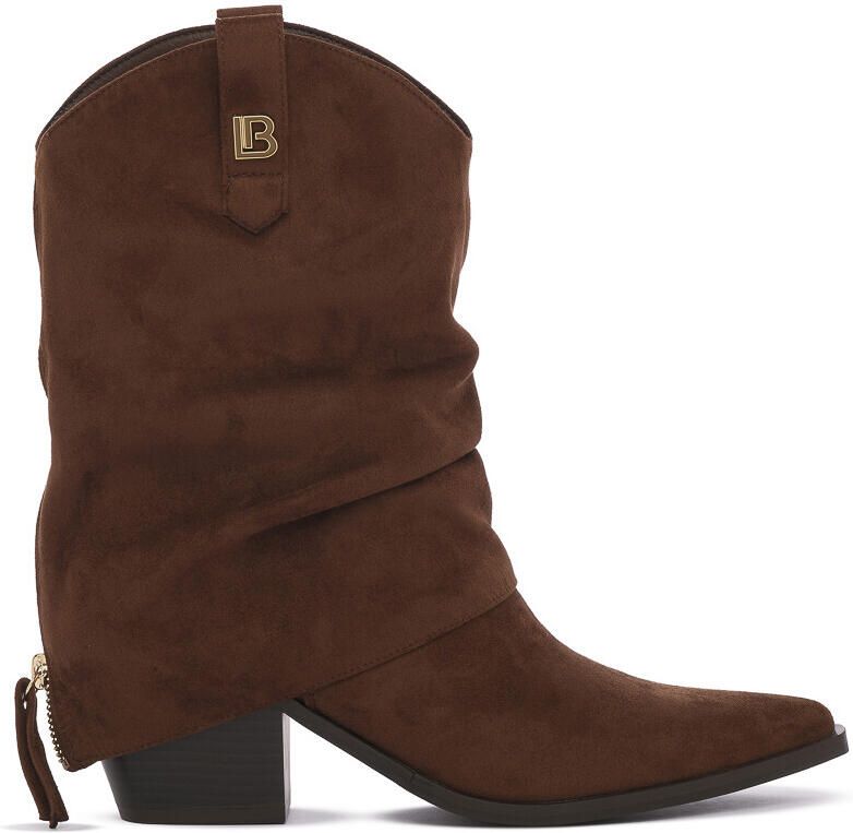 Laura Biagiotti Enkellaarzen BROWN