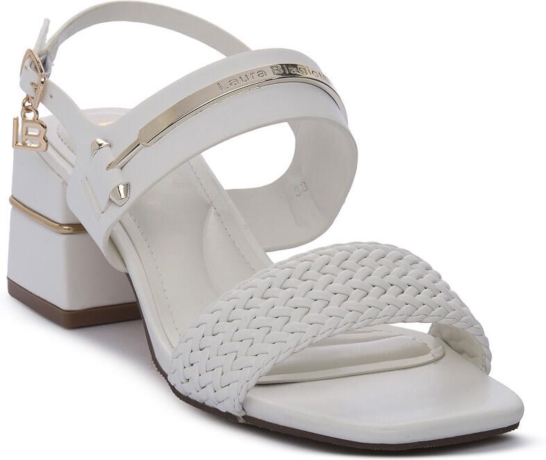 Laura Biagiotti Sandalen met hakken WHITE