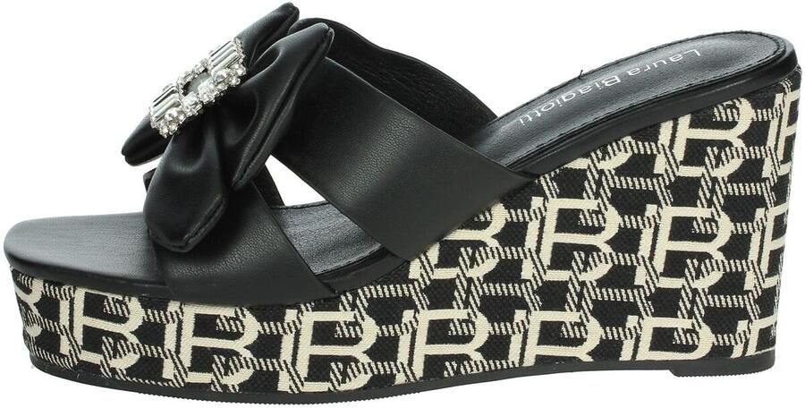 Laura Biagiotti Sandalen met sleehak 9102